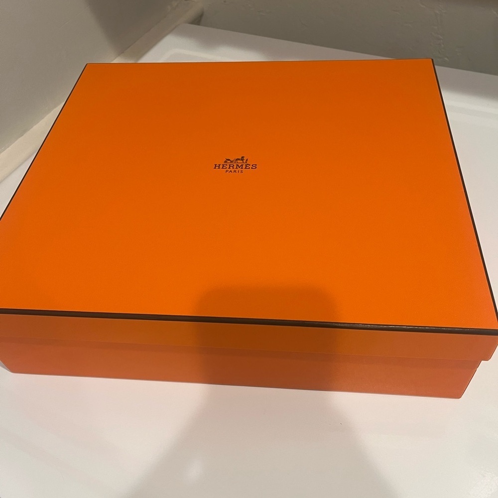Hermes Orange Signature Gift Box